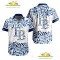 Tampa Bay Rays Hawaiian Tropical Aloha for Men Women - Adult & Kids T-Shirts, Sweatshirts & Hoodies apparel design preview 1
