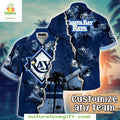 Tampa Bay Rays Hawaiian Tropical Night Personalized - Adult & Kids T-Shirts, Sweatshirts & Hoodies apparel design preview 1