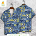 Tampa Bay Rays Hawaiian Vintage Tribal Tapestry - Adult & Kids T-Shirts, Sweatshirts & Hoodies apparel design preview 1