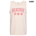 Tank Top Pink Beachin' Comfort Colors - Adult & Kids T-Shirts, Sweatshirts & Hoodies apparel design preview 1