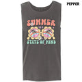 Tank Top Summer State Mind Comfort Colors - Adult & Kids T-Shirts, Sweatshirts & Hoodies apparel design preview 1