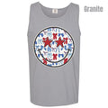 Tank Top USA Ribbon Happy Face Comfort Colors 'NLB' - Adult & Kids T-Shirts, Sweatshirts & Hoodies apparel design preview 1