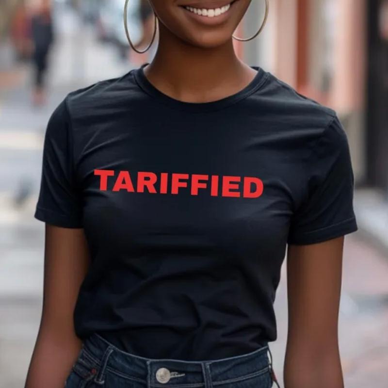 Tariffied Cotton Tariffs Protest BLM Black History - Adult & Kids T-Shirts, Sweatshirts & Hoodies apparel design preview 1