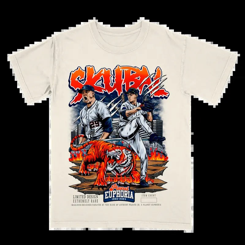 Tarik Skubal Vintage Soft Comfortable Menswear - Adult & Kids T-Shirts, Sweatshirts & Hoodies apparel design preview 1