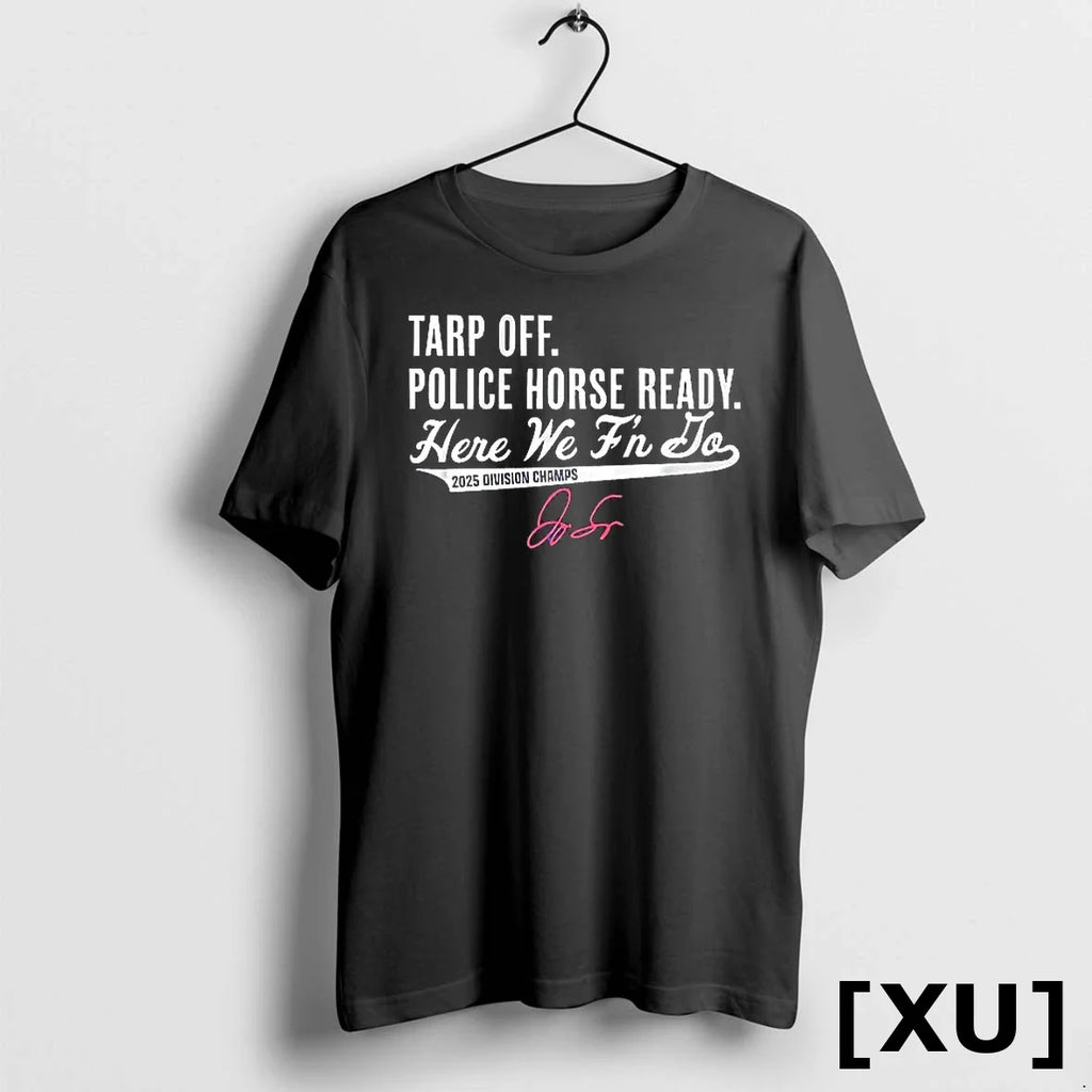 Tarp Off Police Horse Ready George Springer Sweater - Adult & Kids T-Shirts, Sweatshirts & Hoodies apparel design preview 1