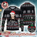 Taylor Swift All I Want For Christmas Is Taylor Swift Holiday Gift For Swifties Ugly Christmas Sweater - Holiday Gift product image
