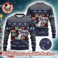 Taylor Swift Of Song The Eras Tour Cover Art Xmas Gift For Fans Ugly Christmas Sweater - Holiday Gift product image