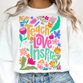 Teach Love Inspire DTF Transfers THIS IS NOT - Adult & Kids T-Shirts, Sweatshirts & Hoodies apparel design preview 1