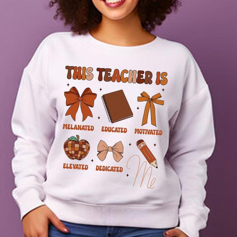 Teacher Black History Month Teach So They Can Dream - Adult & Kids T-Shirts, Sweatshirts & Hoodies apparel design preview 1