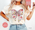 Teacher Bow Comfort Colors Back School Teach Her - Adult & Kids T-Shirts, Sweatshirts & Hoodies apparel design preview 1