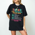 Teacher Freedom Tour 2024 ABCD Back School Sweat End - Adult & Kids T-Shirts, Sweatshirts & Hoodies apparel design preview 1