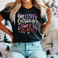 Teacher Valentine My Class Is Fall Sweet Hearts Love - Adult & Kids T-Shirts, Sweatshirts & Hoodies apparel design preview 1