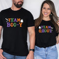 Team Boo Y Ghoul Halloween Baby Announcement Matching - Adult & Kids T-Shirts, Sweatshirts & Hoodies apparel design preview 1