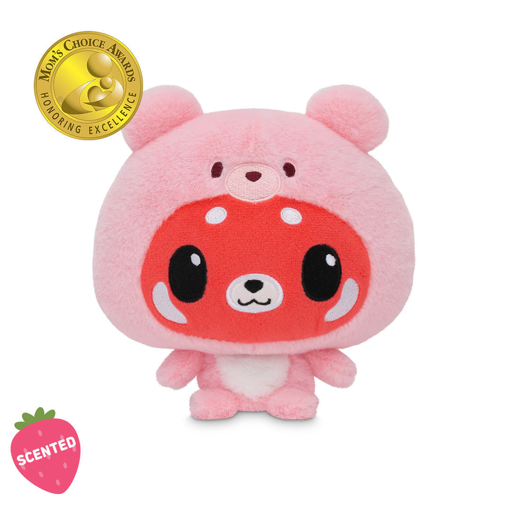 Cloudheads: 5" Strawberry Cake-Scented Red Panda - Adult & Kids T-Shirts, Sweatshirts & Hoodies apparel design preview 1