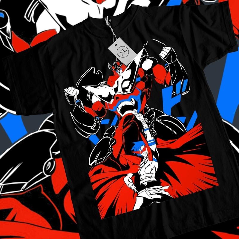 Tengen Toppa S 4XL Gurren Lagann Kamina Anime Manga - Adult & Kids T-Shirts, Sweatshirts & Hoodies apparel design preview 1