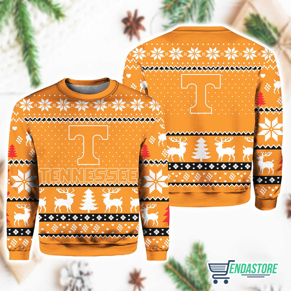 Tennessee Volunteers Christmas Personalized 3D Ugly Christmas Sweater - Holiday Gift product image