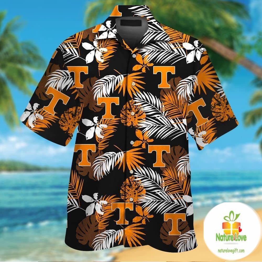 Tennessee Volunteers Hawaiian Short Sleeve Aloha - Adult & Kids T-Shirts, Sweatshirts & Hoodies apparel design preview 1