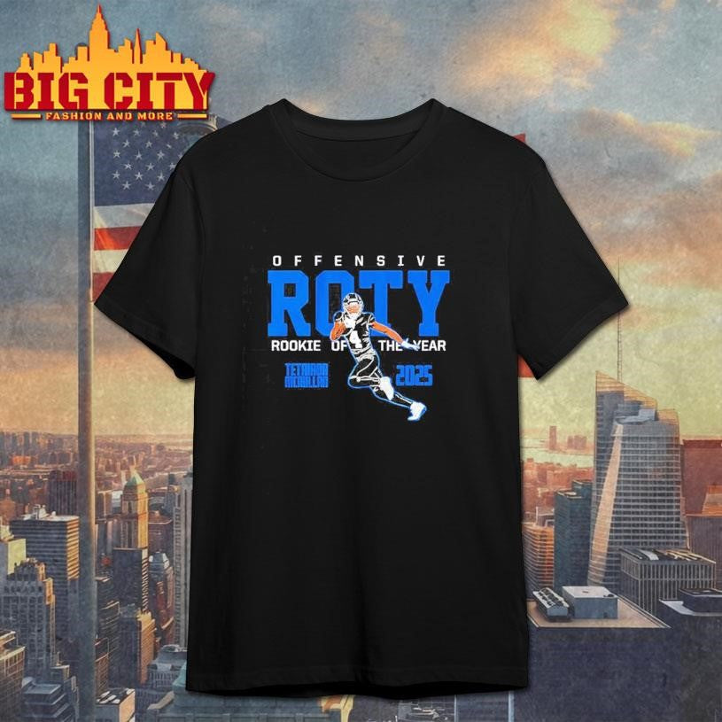 Tetairoa McMillan Carolina Panthers 2025 Offensive - Adult & Kids T-Shirts, Sweatshirts & Hoodies apparel design preview 1