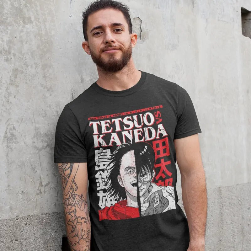 Tetsuo VS Kaneda New S 4XL Neo Tokyo Anime Capsules - Adult & Kids T-Shirts, Sweatshirts & Hoodies apparel design preview 1