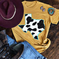 Texas Cow Pattern - Adult & Kids T-Shirts, Sweatshirts & Hoodies apparel design preview 1