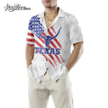 Texas Flag Longhorn Pattern Hawaiian - Adult & Kids T-Shirts, Sweatshirts & Hoodies apparel design preview 1