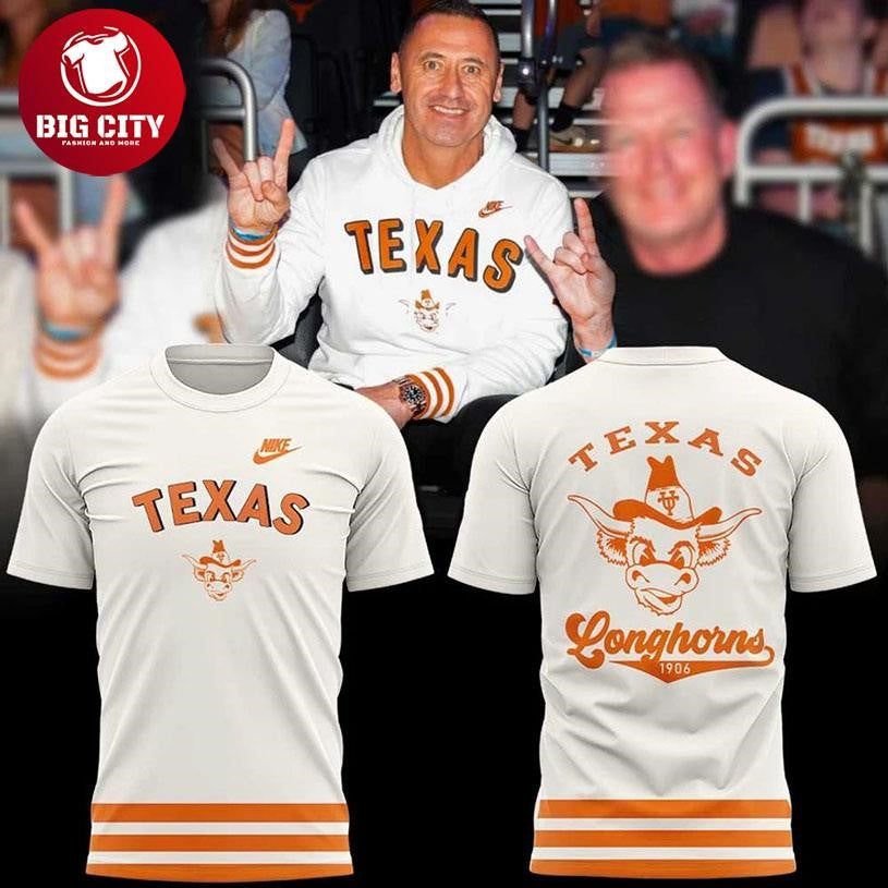 Texas Longhorns Coach Sark Legacy Retro Two Sided - Adult & Kids T-Shirts, Sweatshirts & Hoodies apparel design preview 1