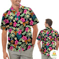 Texas Longhorns Hawaiian Hibiscus Aloha Style - Adult & Kids T-Shirts, Sweatshirts & Hoodies apparel design preview 1