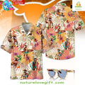 Texas Longhorns Summertime Special Edition Hawaiian - Adult & Kids T-Shirts, Sweatshirts & Hoodies apparel design preview 1