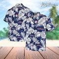 Texas Rangers Button Up Aloha Navy Hawaiian - Adult & Kids T-Shirts, Sweatshirts & Hoodies apparel design preview 1