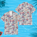 Texas Rangers Hawaiian And Shorts Inspired By - Adult & Kids T-Shirts, Sweatshirts & Hoodies apparel design preview 1
