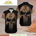Texas Rangers Hawaiian Camo Skull Flags Stylish - Adult & Kids T-Shirts, Sweatshirts & Hoodies apparel design preview 1