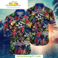 Texas Rangers Hawaiian Tiki Surf Baseball Aloha - Adult & Kids T-Shirts, Sweatshirts & Hoodies apparel design preview 1