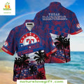 Texas Rangers Hawaiian Palm Tree Tropical MLB - Adult & Kids T-Shirts, Sweatshirts & Hoodies apparel design preview 1