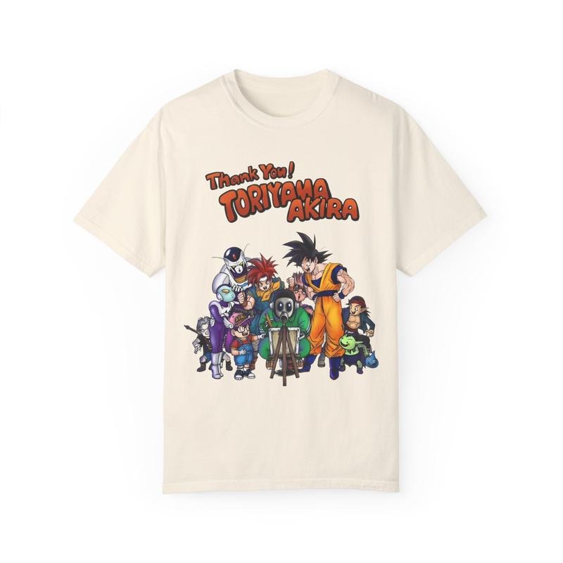 Thank You Akira Toriyama - Adult & Kids T-Shirts, Sweatshirts & Hoodies apparel design preview 1