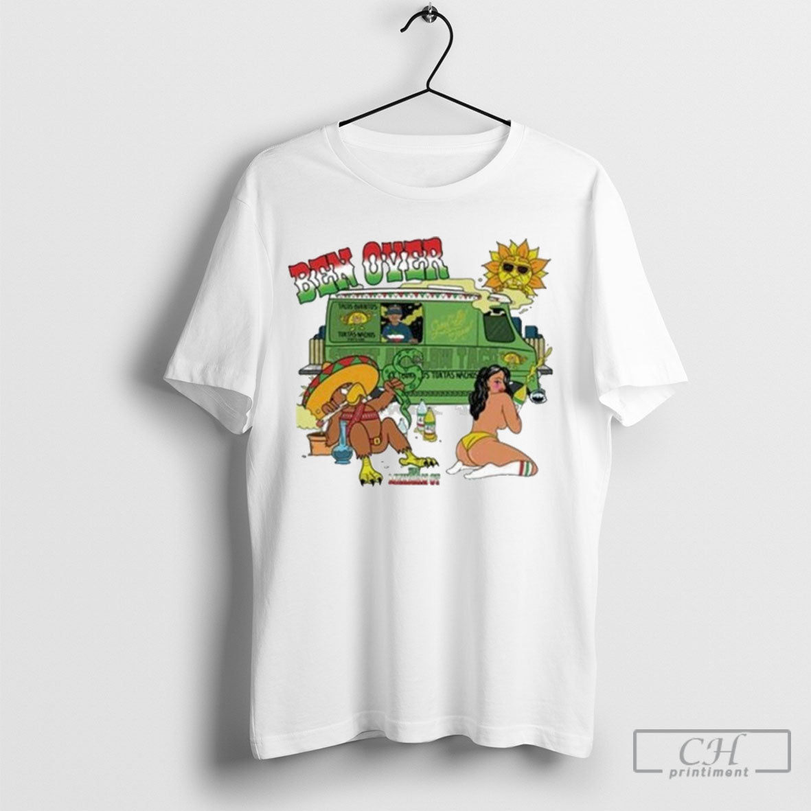 Thatmexicanot Ben Over - Adult & Kids T-Shirts, Sweatshirts & Hoodies apparel design preview 1