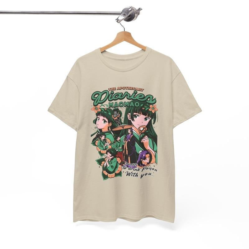 Apothecary Diaries MaoMao Jinshi Anime Kawaii - Adult & Kids T-Shirts, Sweatshirts & Hoodies apparel design preview 1