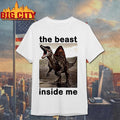 The Beast Inside Me Dinosaur Meme - Adult & Kids T-Shirts, Sweatshirts & Hoodies apparel design preview 1