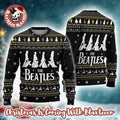 The Beatles Abbey Road Retro Xmas Gifts For Family Ugly Christmas Sweater - Holiday Gift product image