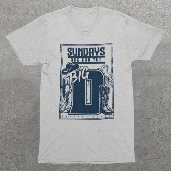 Big D Dallas Vintage 90s Cowboys Football Sport Team - Adult & Kids T-Shirts, Sweatshirts & Hoodies apparel design preview 1