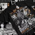 Boy Heron Girl Anime Manga Art All Size - Adult & Kids T-Shirts, Sweatshirts & Hoodies apparel design preview 1