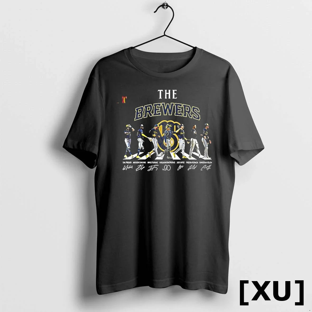 The Brewers Abbey Road Sal Frelick Jackson Chourio - Adult & Kids T-Shirts, Sweatshirts & Hoodies apparel design preview 1