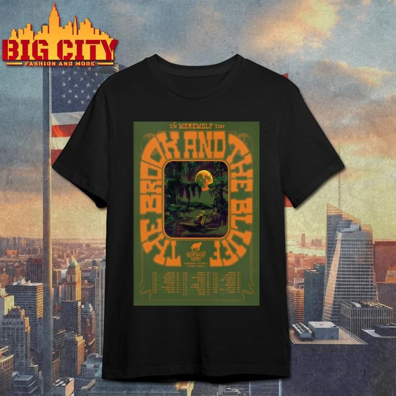 The Brook And Bluff Werewolf Tour 2026 Poster - Adult & Kids T-Shirts, Sweatshirts & Hoodies apparel design preview 1