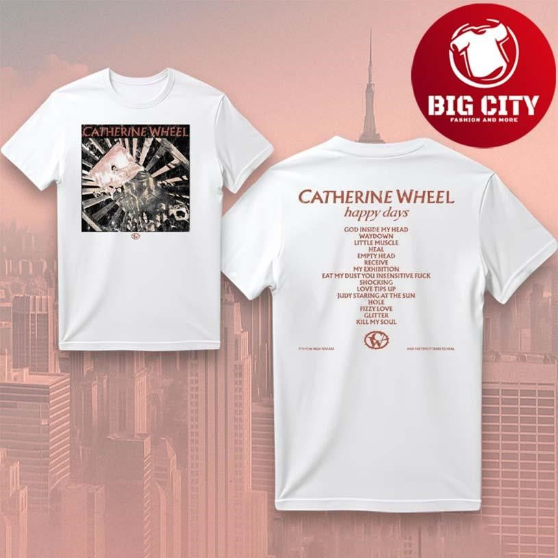 The Catherine Wheel Happy Days 2026 Two Sided - Adult & Kids T-Shirts, Sweatshirts & Hoodies apparel design preview 1