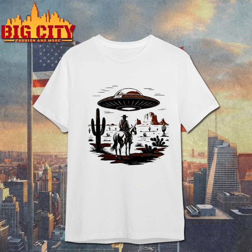 The Close Encounters Of Cowboy - Adult & Kids T-Shirts, Sweatshirts & Hoodies apparel design preview 1