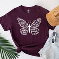 Cross Affirmation Screen Print Transfer - Adult & Kids T-Shirts, Sweatshirts & Hoodies apparel design preview 1