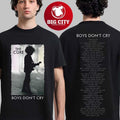 The Cure Boys Don't Cry 86 Mix Two Sided - Adult & Kids T-Shirts, Sweatshirts & Hoodies apparel design preview 1