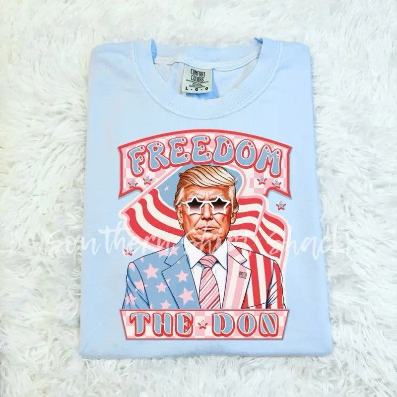 Don Chambray Comfort Colors Donald Trump - Adult & Kids T-Shirts, Sweatshirts & Hoodies apparel design preview 1