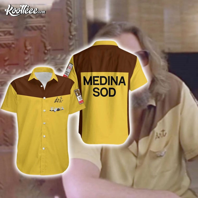 The Dude Big Lebowski Medina Sod Bowling Hawaiian - Adult & Kids T-Shirts, Sweatshirts & Hoodies apparel design preview 1