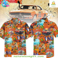 The Dukes of Hazzard Vintage Tropical Hawaiian - Adult & Kids T-Shirts, Sweatshirts & Hoodies apparel design preview 1