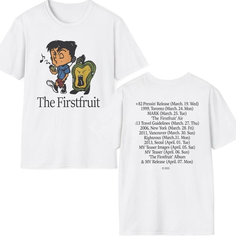 Firstfruit Two Sides Markk Lee 1999 Toronto March 24 - Adult & Kids T-Shirts, Sweatshirts & Hoodies apparel design preview 1